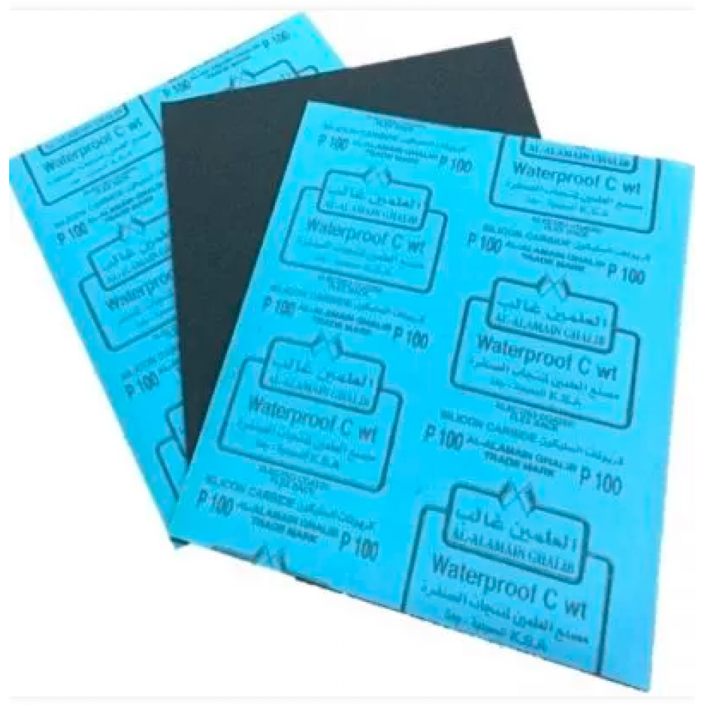 Sanding of silicon carbonate paper